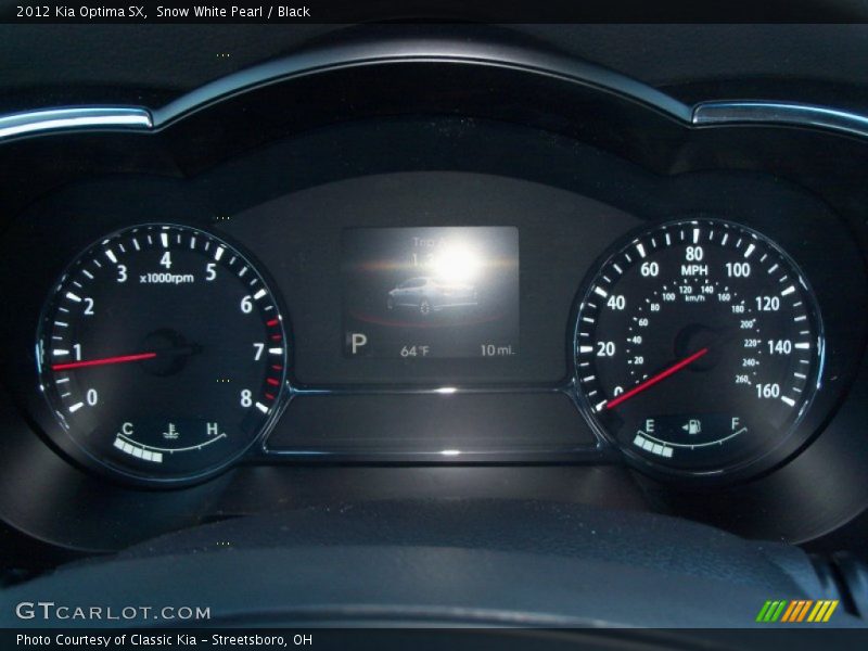  2012 Optima SX SX Gauges