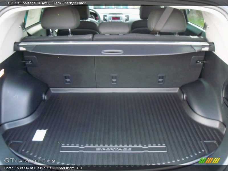  2012 Sportage LX AWD Trunk