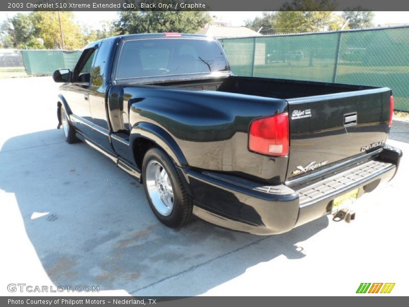 Black Onyx / Graphite 2003 Chevrolet S10 Xtreme Extended Cab