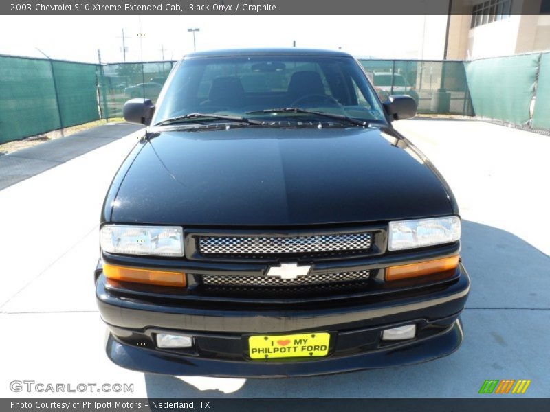 Black Onyx / Graphite 2003 Chevrolet S10 Xtreme Extended Cab