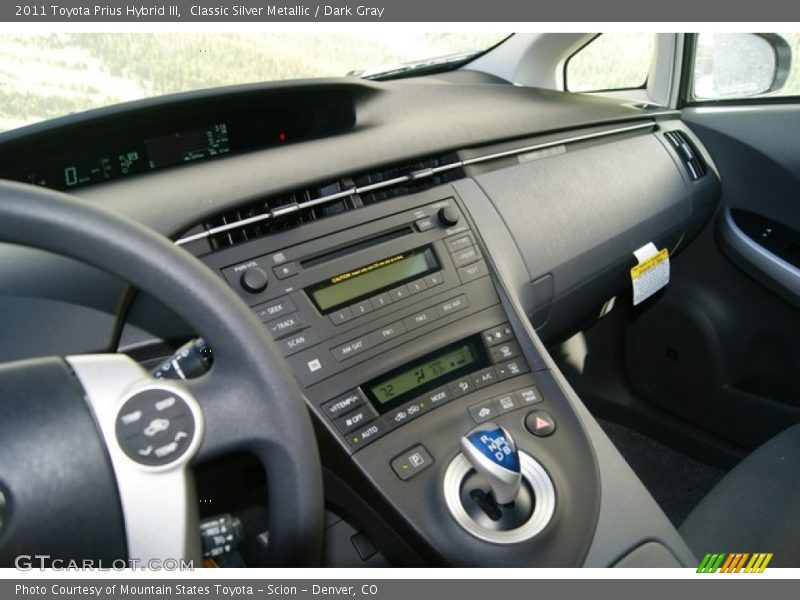 Classic Silver Metallic / Dark Gray 2011 Toyota Prius Hybrid III
