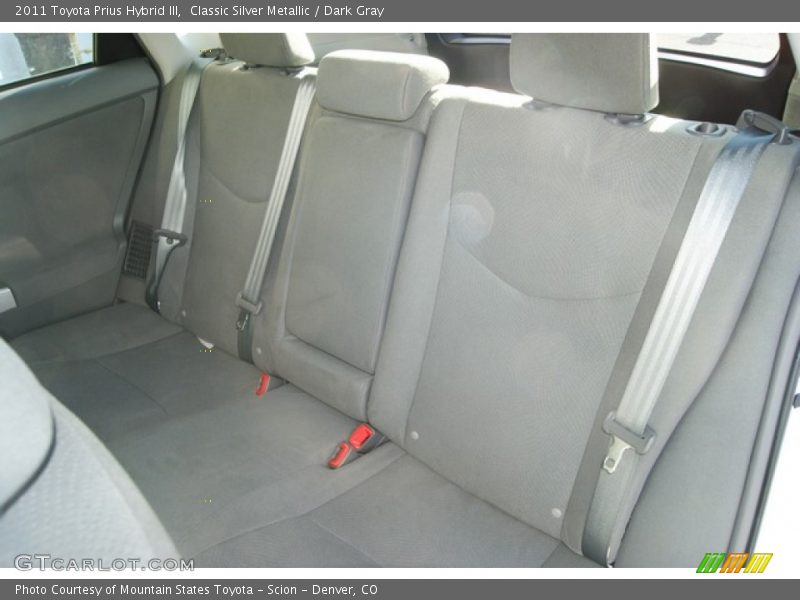 Classic Silver Metallic / Dark Gray 2011 Toyota Prius Hybrid III