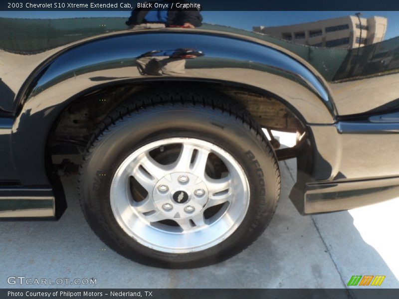 Black Onyx / Graphite 2003 Chevrolet S10 Xtreme Extended Cab