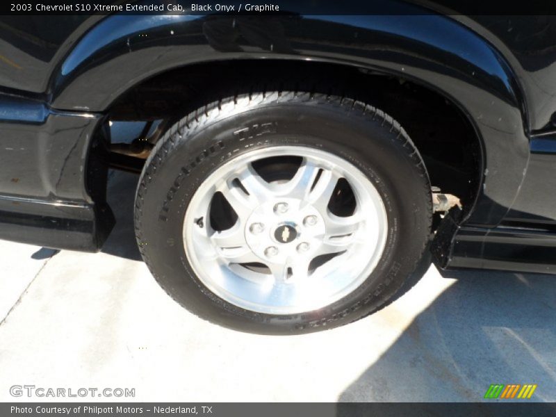 Black Onyx / Graphite 2003 Chevrolet S10 Xtreme Extended Cab