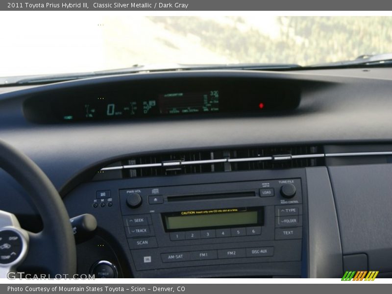 Classic Silver Metallic / Dark Gray 2011 Toyota Prius Hybrid III