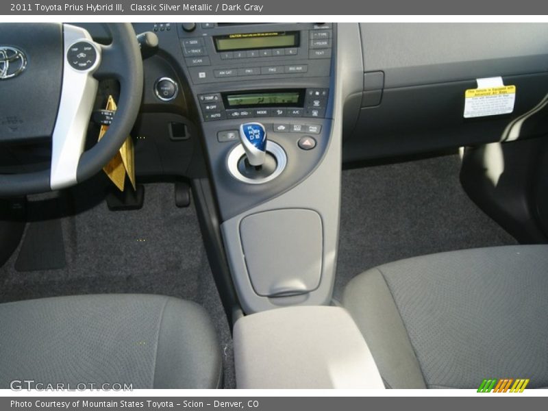 Classic Silver Metallic / Dark Gray 2011 Toyota Prius Hybrid III