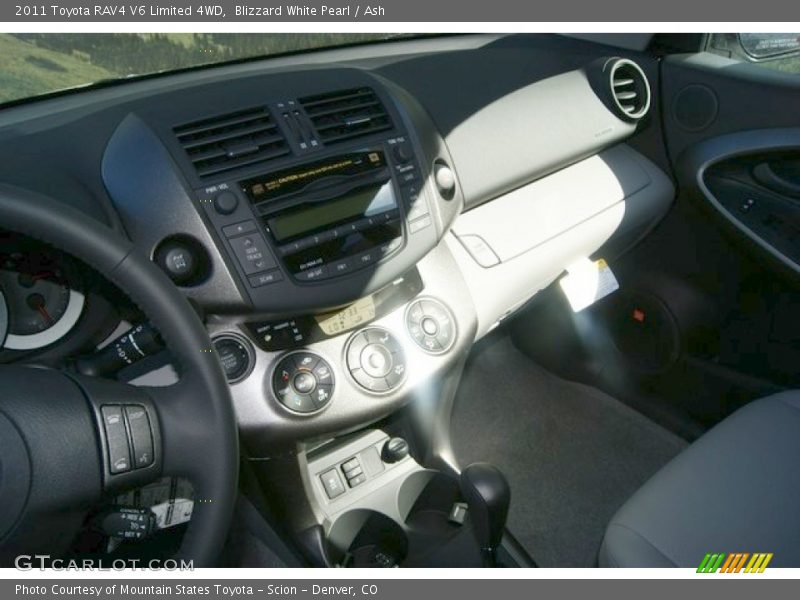 Blizzard White Pearl / Ash 2011 Toyota RAV4 V6 Limited 4WD