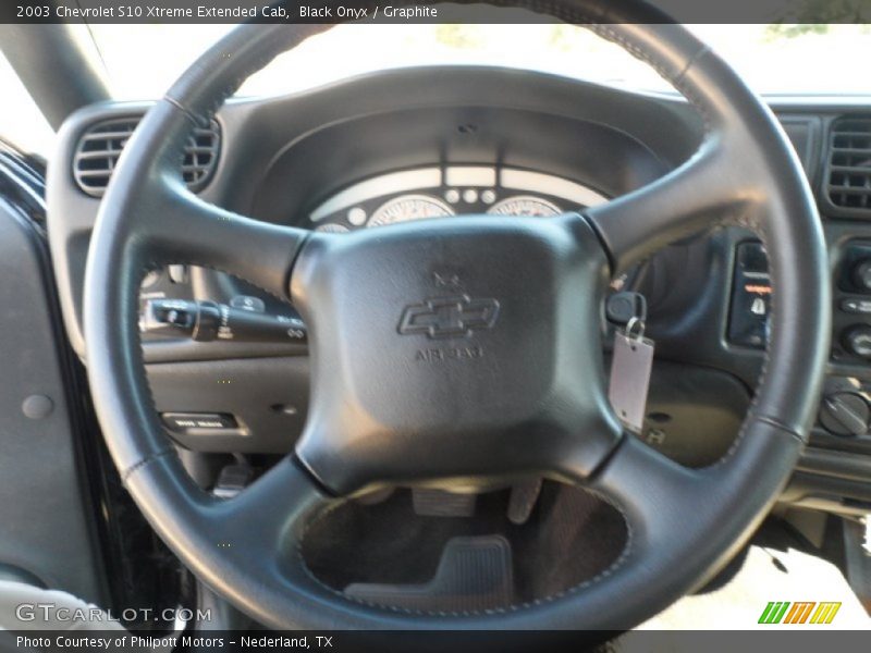 Black Onyx / Graphite 2003 Chevrolet S10 Xtreme Extended Cab