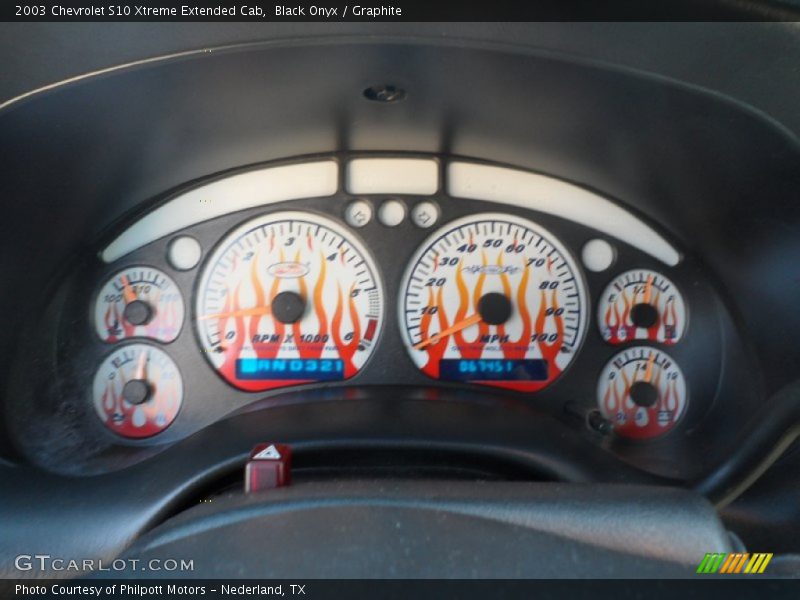 Custom Gauge Faces - 2003 Chevrolet S10 Xtreme Extended Cab