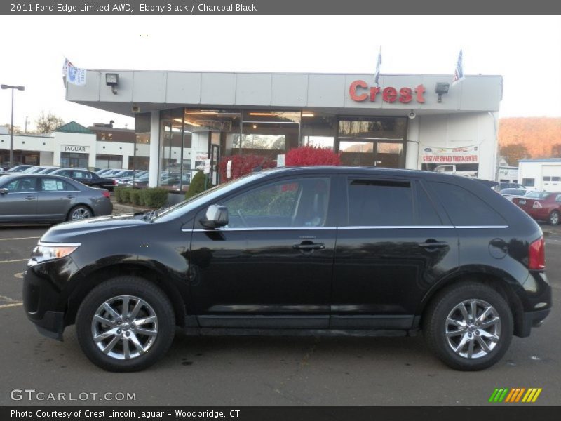 Ebony Black / Charcoal Black 2011 Ford Edge Limited AWD