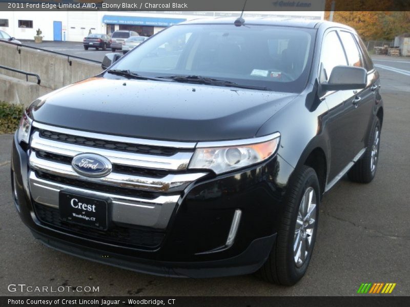 Ebony Black / Charcoal Black 2011 Ford Edge Limited AWD