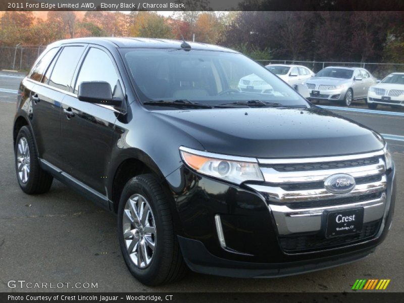 Ebony Black / Charcoal Black 2011 Ford Edge Limited AWD