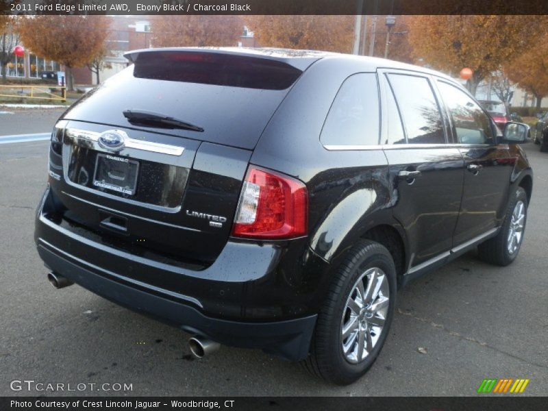 Ebony Black / Charcoal Black 2011 Ford Edge Limited AWD