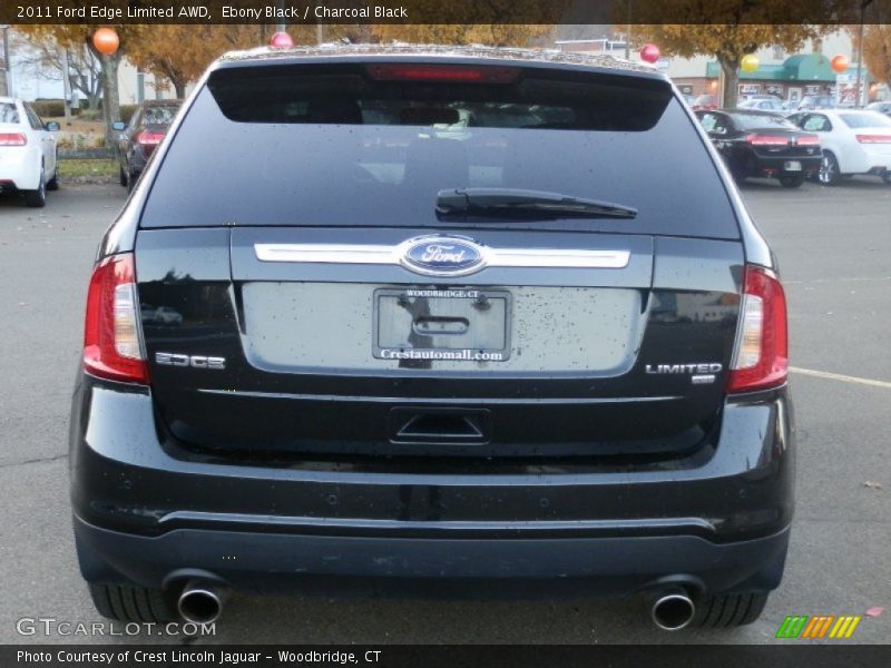 Ebony Black / Charcoal Black 2011 Ford Edge Limited AWD