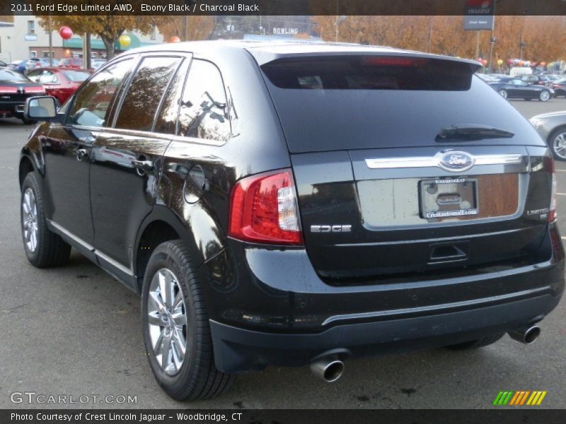 Ebony Black / Charcoal Black 2011 Ford Edge Limited AWD