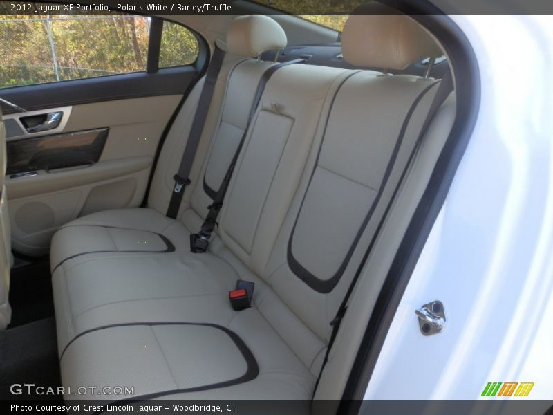  2012 XF Portfolio Barley/Truffle Interior