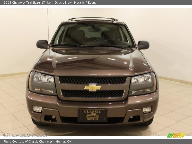 Desert Brown Metallic / Ebony 2008 Chevrolet TrailBlazer LT 4x4