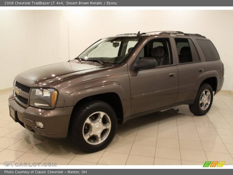Desert Brown Metallic / Ebony 2008 Chevrolet TrailBlazer LT 4x4