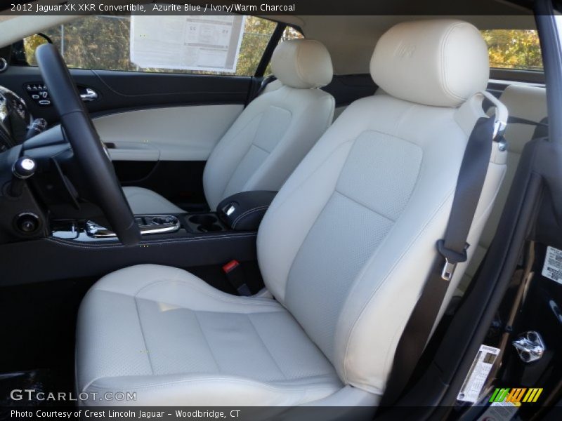  2012 XK XKR Convertible Ivory/Warm Charcoal Interior