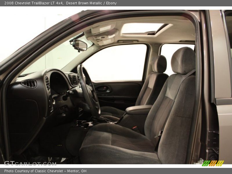 Desert Brown Metallic / Ebony 2008 Chevrolet TrailBlazer LT 4x4