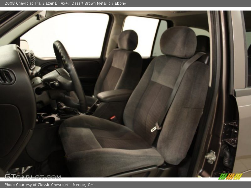Desert Brown Metallic / Ebony 2008 Chevrolet TrailBlazer LT 4x4