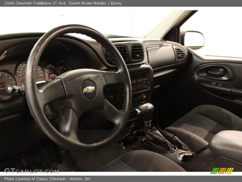 Desert Brown Metallic / Ebony 2008 Chevrolet TrailBlazer LT 4x4