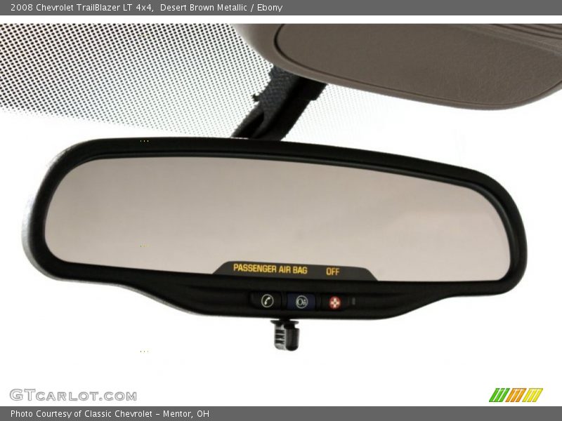 Desert Brown Metallic / Ebony 2008 Chevrolet TrailBlazer LT 4x4