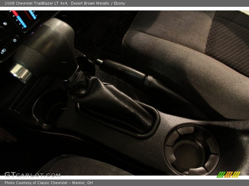 Desert Brown Metallic / Ebony 2008 Chevrolet TrailBlazer LT 4x4