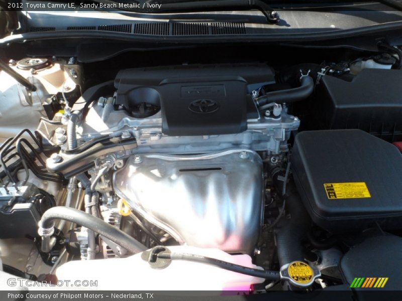 Sandy Beach Metallic / Ivory 2012 Toyota Camry LE