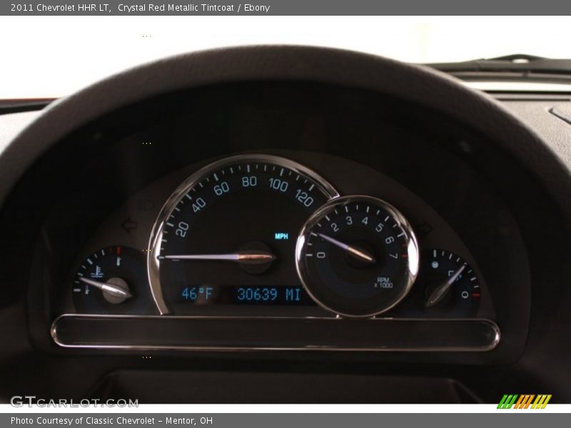 Crystal Red Metallic Tintcoat / Ebony 2011 Chevrolet HHR LT