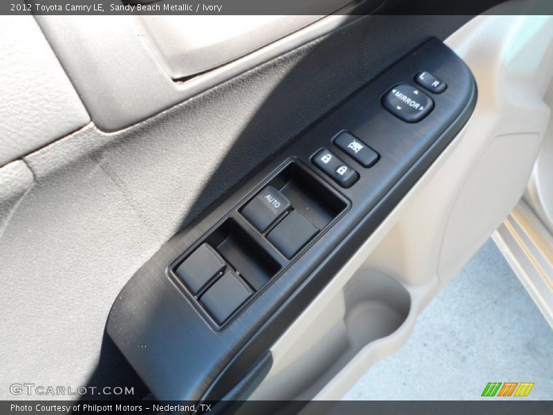 Sandy Beach Metallic / Ivory 2012 Toyota Camry LE