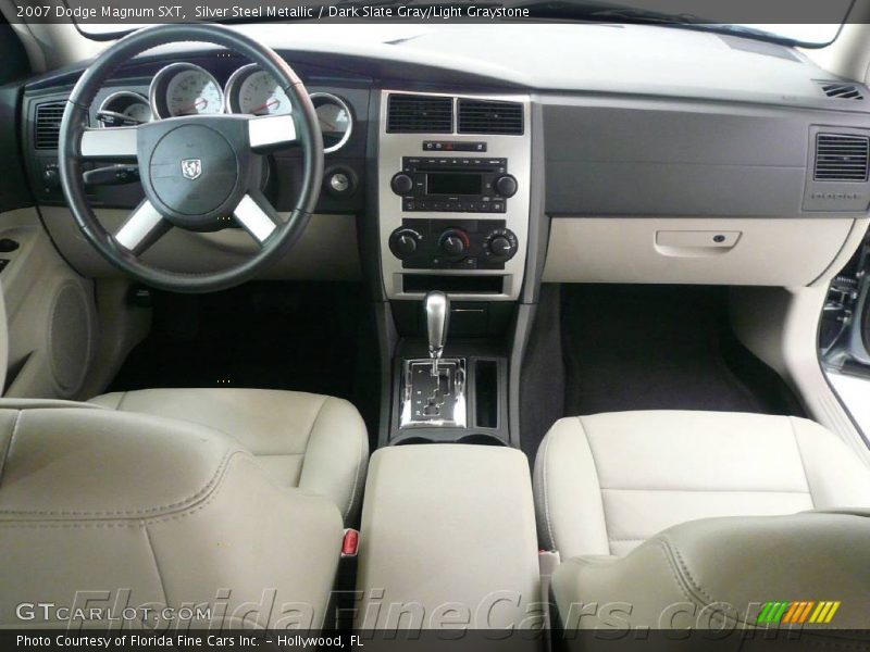 Silver Steel Metallic / Dark Slate Gray/Light Graystone 2007 Dodge Magnum SXT