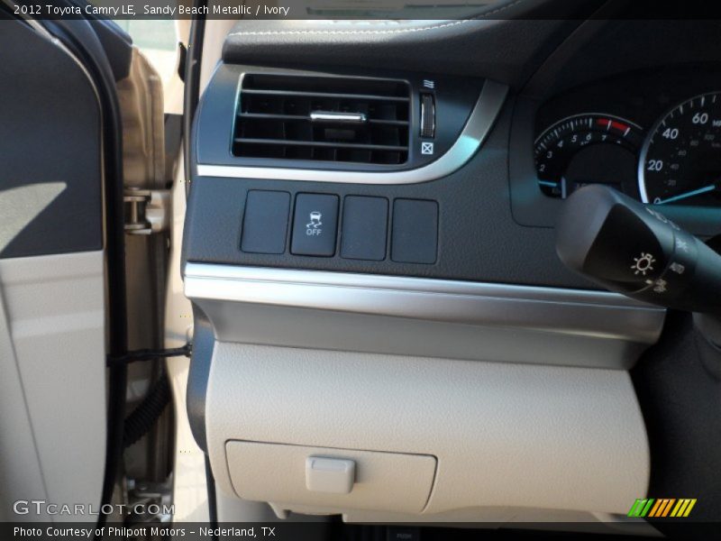 Sandy Beach Metallic / Ivory 2012 Toyota Camry LE