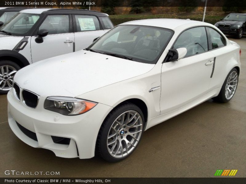 Front 3/4 View of 2011 1 Series M Coupe