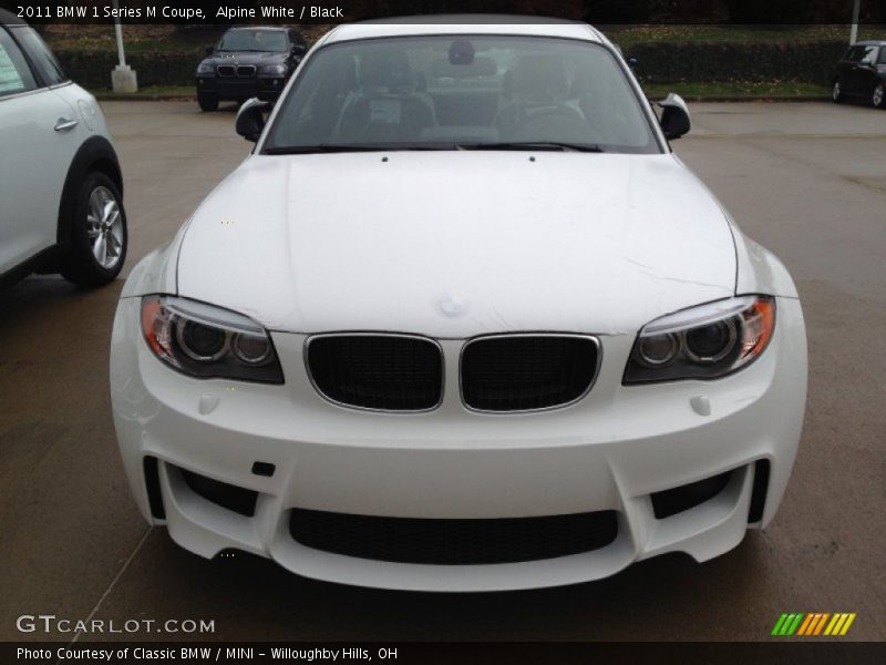 Alpine White / Black 2011 BMW 1 Series M Coupe