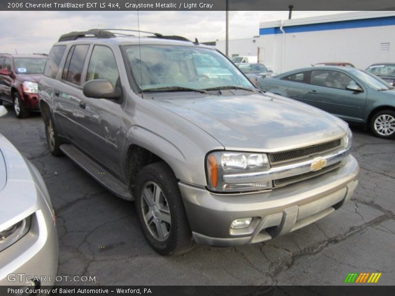 Graystone Metallic / Light Gray 2006 Chevrolet TrailBlazer EXT LS 4x4