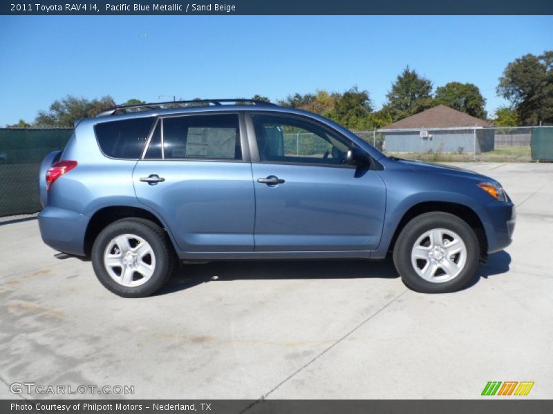 Pacific Blue Metallic / Sand Beige 2011 Toyota RAV4 I4