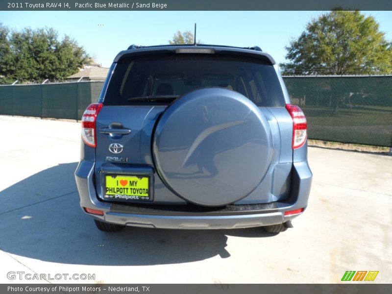 Pacific Blue Metallic / Sand Beige 2011 Toyota RAV4 I4