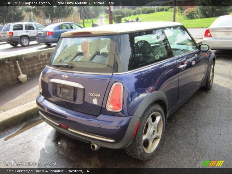 Purple Haze Metallic / Panther Black 2006 Mini Cooper Hardtop