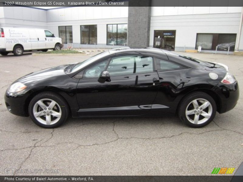 Kalapana Black / Dark Charcoal 2007 Mitsubishi Eclipse GS Coupe