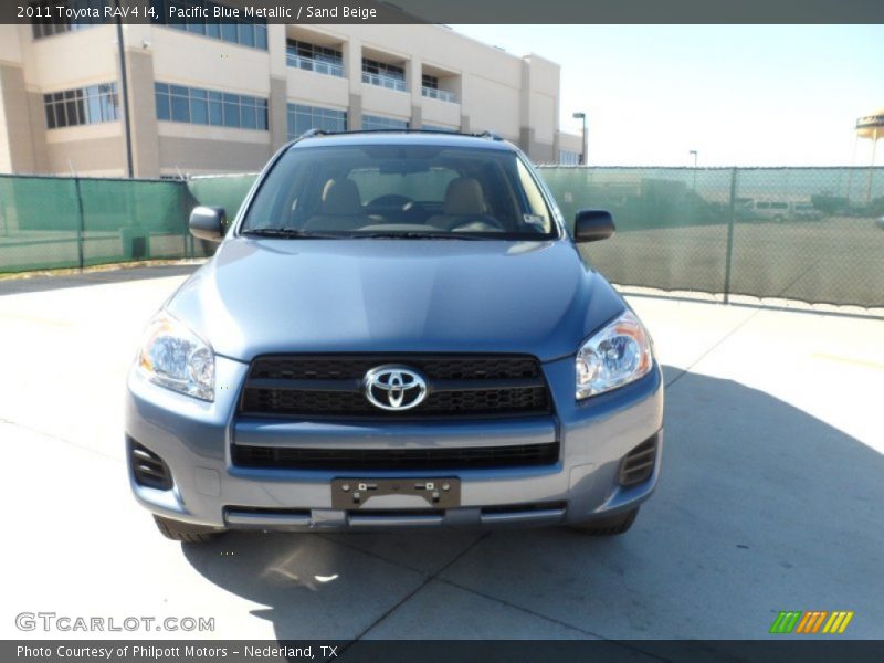 Pacific Blue Metallic / Sand Beige 2011 Toyota RAV4 I4