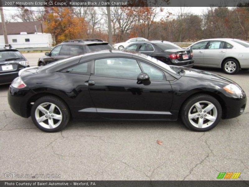 Kalapana Black / Dark Charcoal 2007 Mitsubishi Eclipse GS Coupe