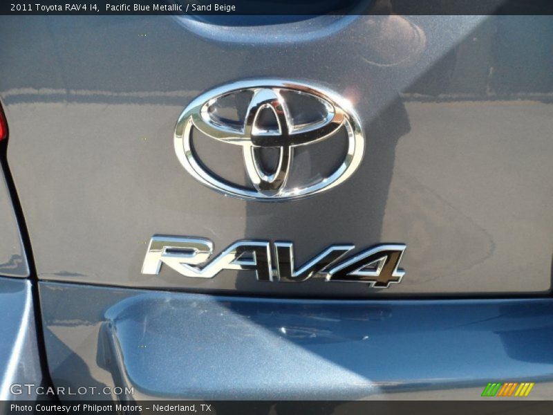 Pacific Blue Metallic / Sand Beige 2011 Toyota RAV4 I4