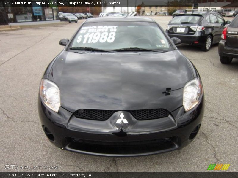 Kalapana Black / Dark Charcoal 2007 Mitsubishi Eclipse GS Coupe