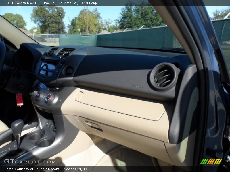 Pacific Blue Metallic / Sand Beige 2011 Toyota RAV4 I4