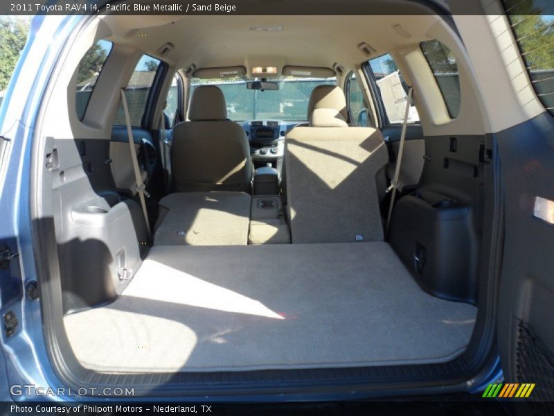 Pacific Blue Metallic / Sand Beige 2011 Toyota RAV4 I4