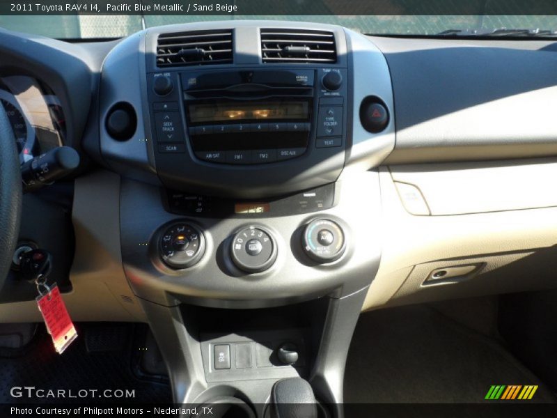 Pacific Blue Metallic / Sand Beige 2011 Toyota RAV4 I4