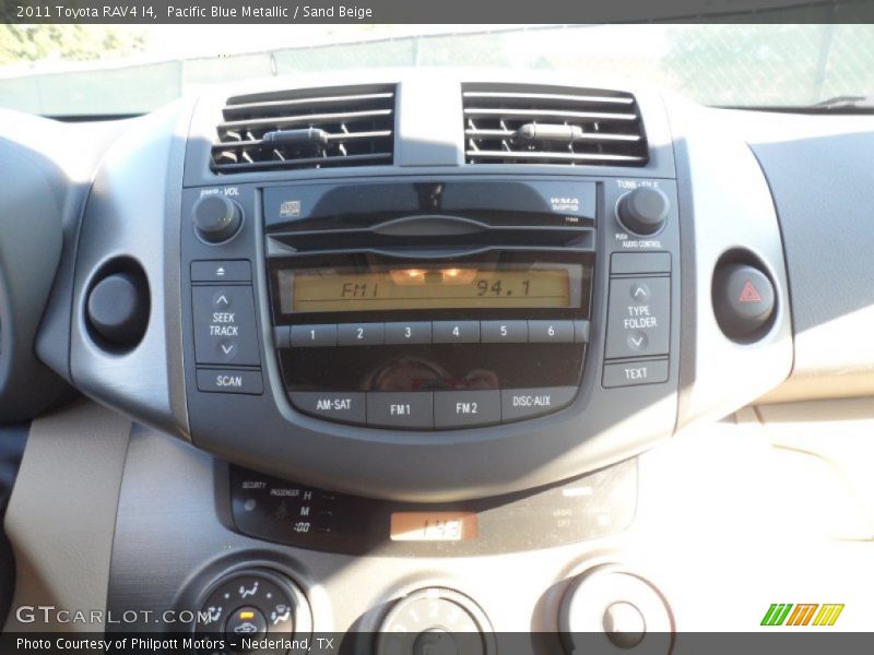 Pacific Blue Metallic / Sand Beige 2011 Toyota RAV4 I4