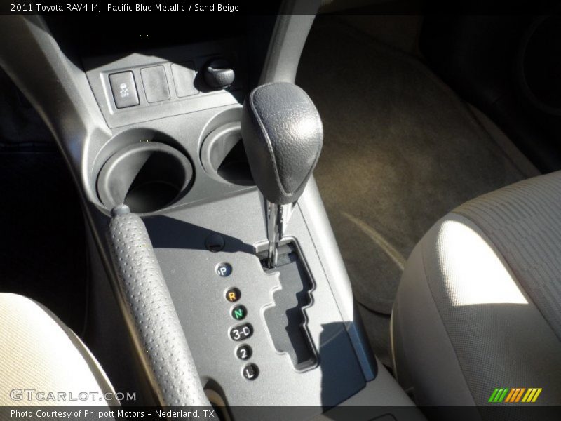 Pacific Blue Metallic / Sand Beige 2011 Toyota RAV4 I4