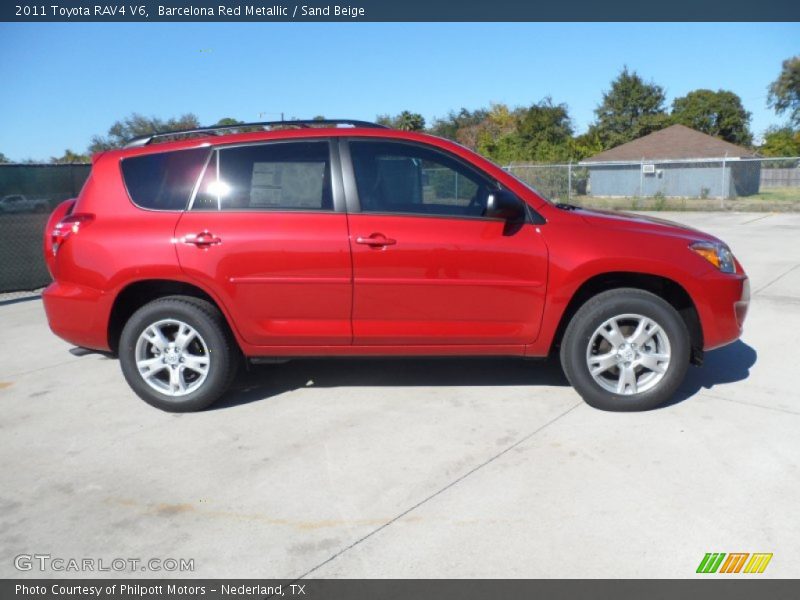  2011 RAV4 V6 Barcelona Red Metallic